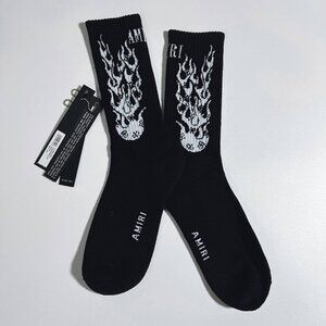 Amiri Flame Socks